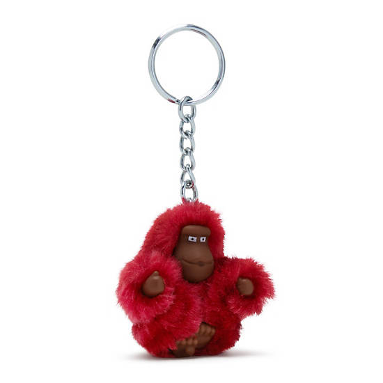 Kipling Sven Extra Small Monkey Keychain Accessories Rød Lyserød | DK 1986FD